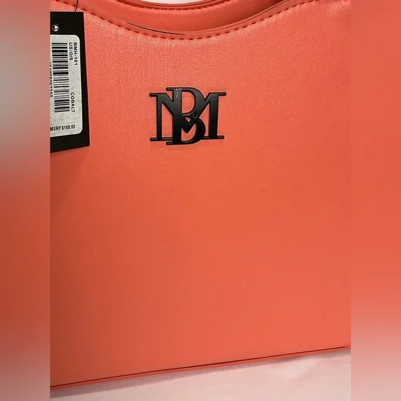 Badgley Mischka Coral crossbody Handbag tote New - Picture 3 of 11